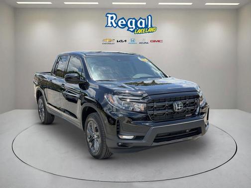 Crystal Black Pearl 2025 Honda Ridgeline Sport