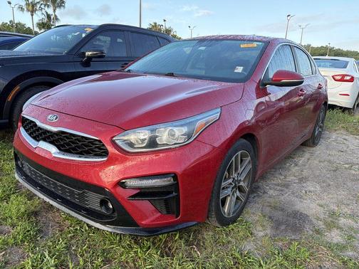 Currant Red 2019 Kia Forte EX