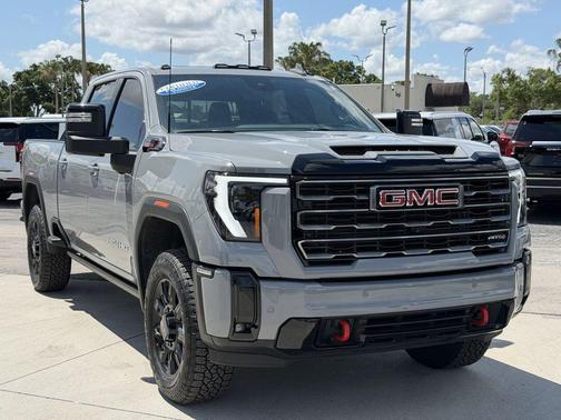 Gray 2025 GMC Sierra 2500 AT4