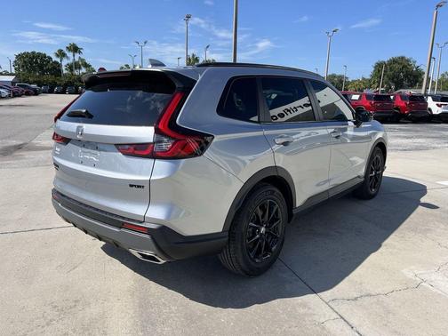 Solar Silver Metallic 2026 Honda CR-V Hybrid Sport