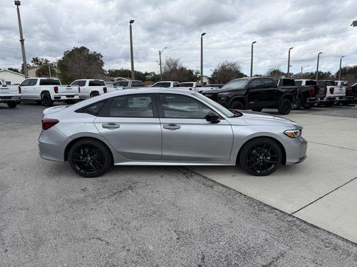 Solar Silver Metallic 2026 Honda Civic Sport