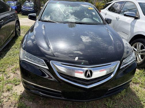 Crystal Black Pearl 2015 Acura TLX Tech