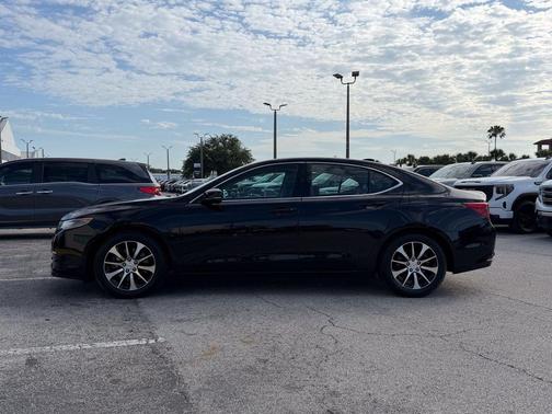 Crystal Black Pearl 2015 Acura TLX Tech