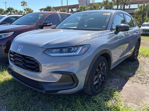 Gray 2024 Honda HR-V Sport