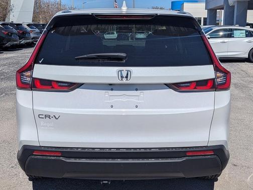 Platinum White Pearl 2025 Honda CR-V EX