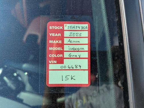 2025 Acura Integra A-Spec