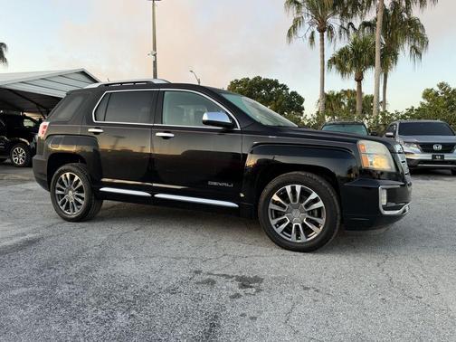 Ebony Twilight Metallic 2016 GMC Terrain Denali