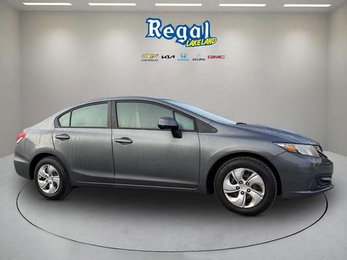 Urban Titanium Metallic 2013 Honda Civic LX
