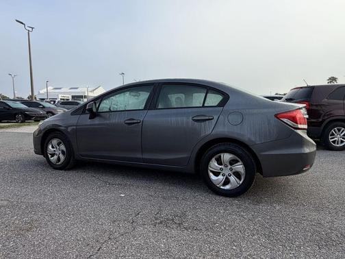 Urban Titanium Metallic 2013 Honda Civic LX