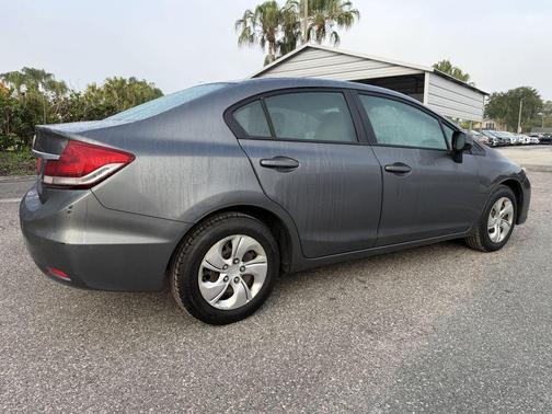 Urban Titanium Metallic 2013 Honda Civic LX
