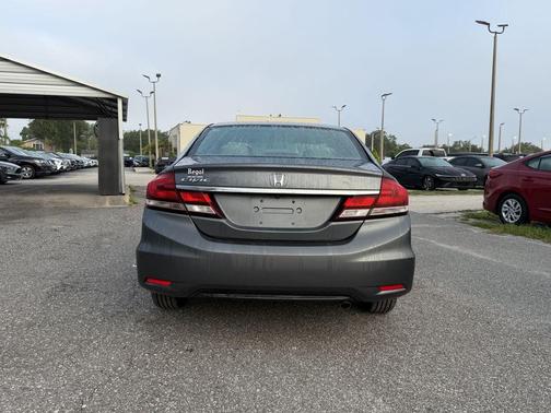 Urban Titanium Metallic 2013 Honda Civic LX