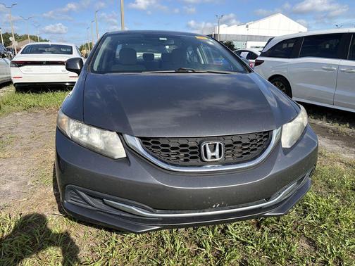 Urban Titanium Metallic 2013 Honda Civic LX