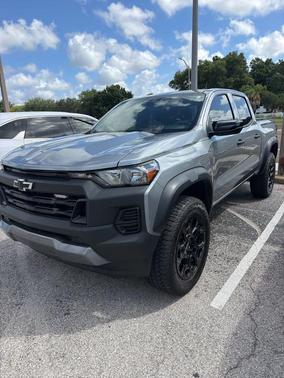 Sterling Gray Metallic 2026 Chevrolet Colorado Trail Boss