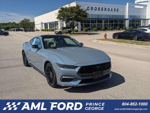 Vapor Blue Metallic 2025 Ford Mustang EcoBoost Premium