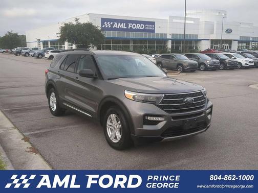 Carbonized Gray Metallic 2022 Ford Explorer XLT