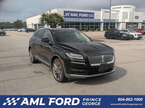 Infinite Black 2021 Lincoln Nautilus Reserve