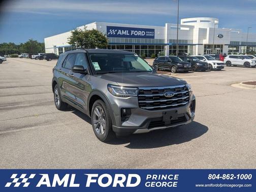 Gray Metallic 2026 Ford Explorer Active