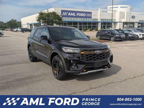 Black Metallic 2026 Ford Explorer Tremor