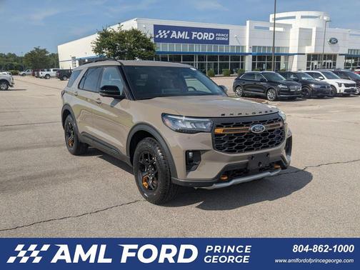 Gray 2026 Ford Explorer Tremor