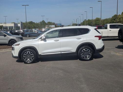 Quartz White 2022 Hyundai SANTA FE Limited