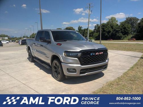 Billet Silver Metallic Clearcoat 2025 RAM 1500 Big Horn/Lone Star