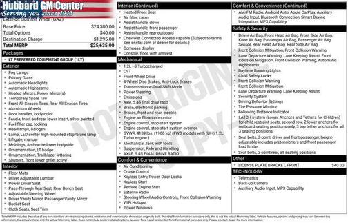 Summit White 2023 Chevrolet Trailblazer LT