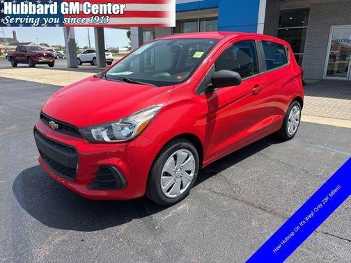 Red 2017 Chevrolet Spark LS