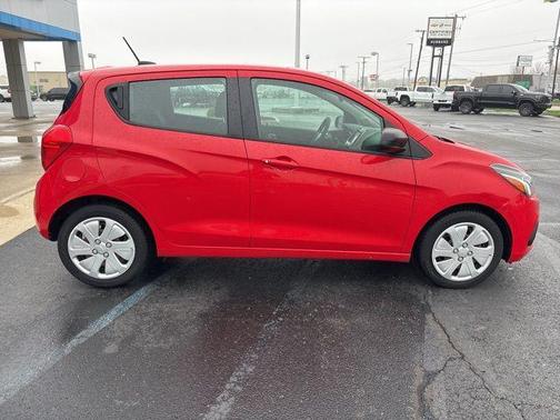 Red 2017 Chevrolet Spark LS