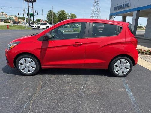 Red 2017 Chevrolet Spark LS