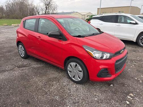 Red 2017 Chevrolet Spark LS
