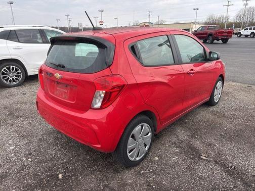 Red 2017 Chevrolet Spark LS