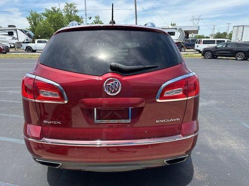 Crimson Red Tintcoat 2017 Buick Enclave Leather