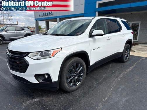 Summit White 2021 Chevrolet Traverse RS