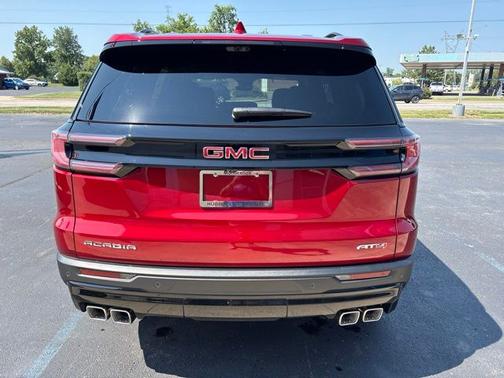 Volcanic Red Tintcoat 2026 GMC Acadia AT4