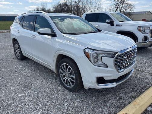 Summit White 2024 GMC Terrain Denali