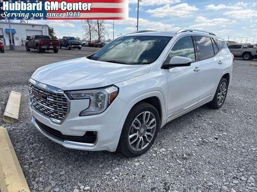 Summit White 2024 GMC Terrain Denali