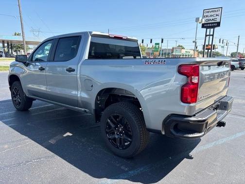 Sterling Gray Metallic 2026 Chevrolet Silverado 1500 Custom Trail Boss