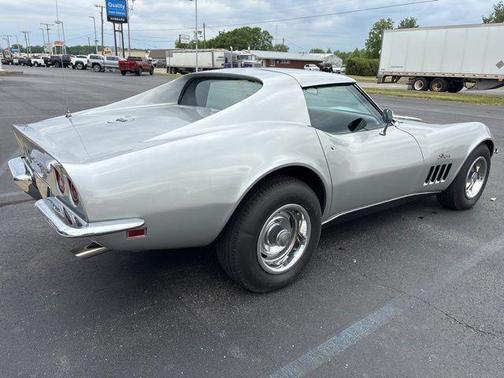 Silver 1969 Chevrolet Corvette Stingray