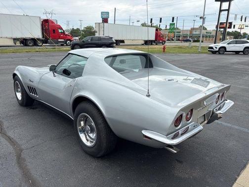 Silver 1969 Chevrolet Corvette Stingray