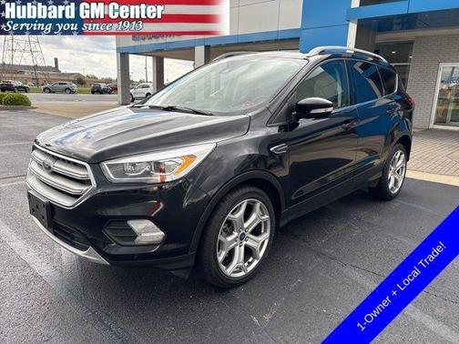 Black Metallic 2019 Ford Escape Titanium