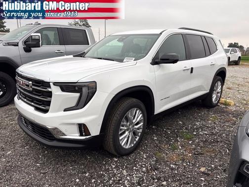 Summit White 2027 GMC Acadia Elevation