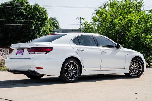 White 2013 Lexus LS 460 Base