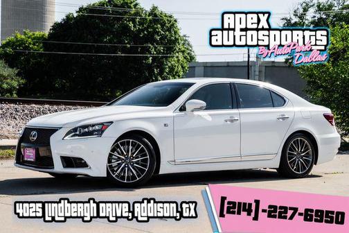 White 2013 Lexus LS 460 Base