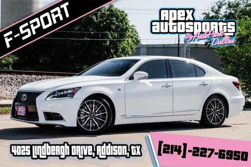 White 2013 Lexus LS 460 Base