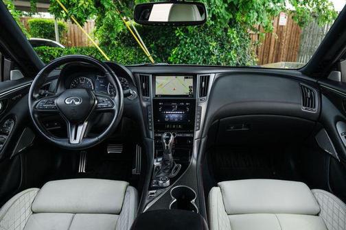 Gray 2021 INFINITI Q50 3.0t RED SPORT 400
