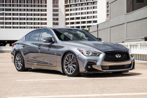 Gray 2021 INFINITI Q50 3.0t RED SPORT 400