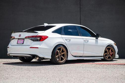 Platinum White Pearl 2023 Honda Civic Si Base