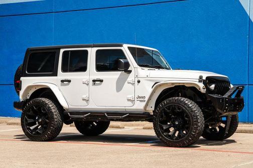 Bright White Clearcoat 2018 Jeep Wrangler Unlimited Sport