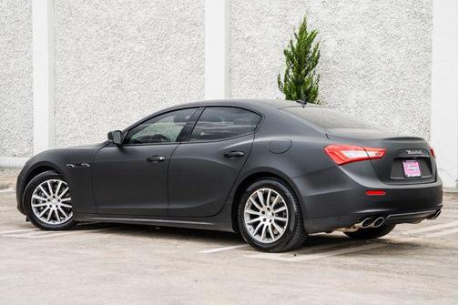 Black 2014 Maserati Ghibli S Q4