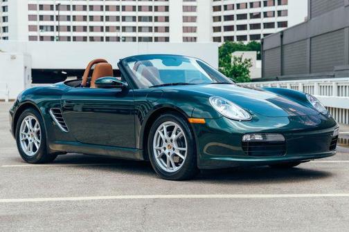 Green 2008 Porsche Boxster